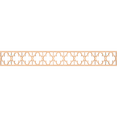 thumbnail image 1 of Ekena Millwork 46 1/4"W x 6"H x 1/4"T Woodall Fretwork Moulding, Red Oak, 1 of 1