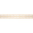 thumbnail image 1 of Ekena Millwork 46 1/4"W x 6"H x 3/8"T Cambridge Fretwork Moulding, Birch, 1 of 13