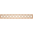 thumbnail image 1 of Ekena Millwork 46 1/4"W x 6"H x 3/8"T Chicago Fretwork Moulding, Cherry, 1 of 13