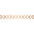 thumbnail image 1 of Ekena Millwork 46 1/4"W x 6"H x 3/8"T Hadley Fretwork Moulding, Red Oak, 1 of 1