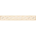 thumbnail image 1 of Ekena Millwork 46 1/4"W x 6"H x 3/8"T Tulum Fretwork Moulding, Birch, 1 of 13