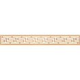 thumbnail image 1 of Ekena Millwork 46 1/4"W x 6"H x 3/8"T Tulum Fretwork Moulding, Hickory, 1 of 13