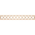 thumbnail image 1 of Ekena Millwork 46 1/4"W x 6"H x 3/8"T Wolford Fretwork Moulding, Hickory, 1 of 13