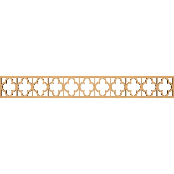 Ekena Millwork 46 1/4"W x 6"H x 3/8"T Woodall Fretwork Moulding, Wood (Paint Grade)