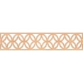 thumbnail image 1 of Ekena Millwork 46 3/4"W x 10"H x 1/4"T Crosby Fretwork Moulding, Hickory, 1 of 13