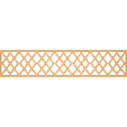 thumbnail image 1 of Ekena Millwork 46 3/4"W x 10"H x 1/4"T Hadley Fretwork Moulding, Wood (Paint Grade), 1 of 1
