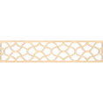 thumbnail image 1 of Ekena Millwork 46 3/4"W x 10"H x 1/4"T Resort Fretwork Moulding, Birch, 1 of 1