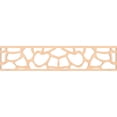 thumbnail image 1 of Ekena Millwork 46 3/4"W x 10"H x 1/4"T Rochester Fretwork Moulding, Red Oak, 1 of 13