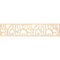 thumbnail image 1 of Ekena Millwork 46 3/4"W x 10"H x 1/4"T Springfield Fretwork Moulding, Birch, 1 of 1