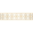 thumbnail image 1 of Ekena Millwork 46 3/4"W x 10"H x 3/8"T Daisy Fretwork Moulding, Birch, 1 of 13