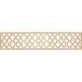 thumbnail image 1 of Ekena Millwork 46 3/4"W x 10"H x 3/8"T Hadley Fretwork Moulding, Hickory, 1 of 13