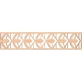 thumbnail image 1 of Ekena Millwork 46 3/4"W x 10"H x 3/8"T Salem Fretwork Moulding, Red Oak, 1 of 13