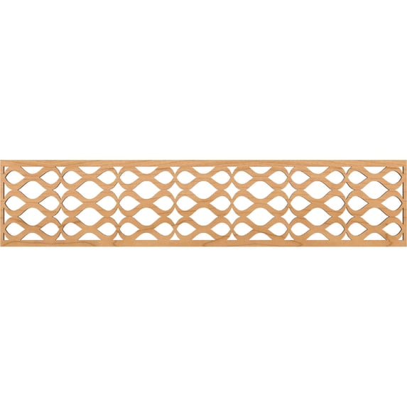 Ekena Millwork 46 3/4"W x 10"H x 3/8"T Somerset Fretwork Moulding, Maple