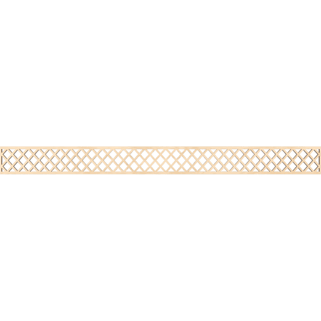 Ekena Millwork 46 3/8"W x 4"H x 1/4"T Manchester Fretwork Moulding, Birch