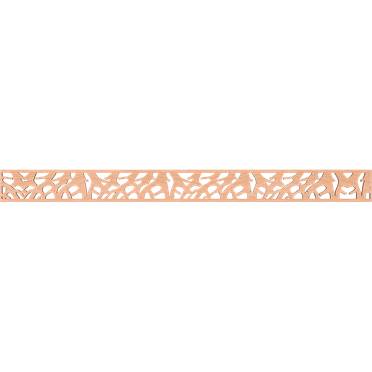 Ekena Millwork 46 3/8"W x 4"H x 1/4"T Manton Fretwork Moulding, Alder