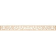 thumbnail image 1 of Ekena Millwork 46 3/8"W x 4"H x 1/4"T Rochester Fretwork Moulding, Red Oak, 1 of 13