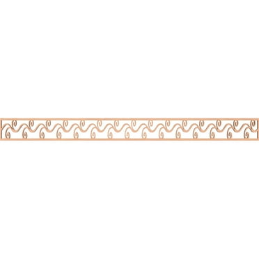 Ekena Millwork 46 3/8"W x 4"H x 1/4"T Tilden Fretwork Moulding, Alder