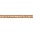 thumbnail image 1 of Ekena Millwork 46 3/8"W x 4"H x 1/4"T Tulum Fretwork Moulding, Cherry, 1 of 13