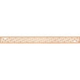 thumbnail image 1 of Ekena Millwork 46 3/8"W x 4"H x 1/4"T Tulum Fretwork Moulding, Hickory, 1 of 13
