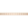 thumbnail image 1 of Ekena Millwork 46 3/8"W x 4"H x 3/8"T Daisy Fretwork Moulding, Alder, 1 of 13