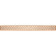thumbnail image 1 of Ekena Millwork 46 3/8"W x 4"H x 3/8"T Manchester Fretwork Moulding, Cherry, 1 of 13