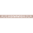 thumbnail image 1 of Ekena Millwork 46 3/8"W x 4"H x 3/8"T Rochester Fretwork Moulding, Walnut, 1 of 1