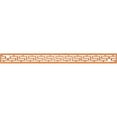thumbnail image 1 of Ekena Millwork 46 3/8"W x 4"H x 3/8"T Tulum Fretwork Moulding, Cherry, 1 of 13