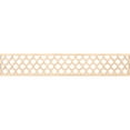 thumbnail image 1 of Ekena Millwork 46 5/8"W x 8"H x 1/4"T Hudson Fretwork Moulding, Birch, 1 of 13