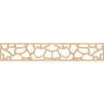 thumbnail image 1 of Ekena Millwork 46 5/8"W x 8"H x 1/4"T Rochester Fretwork Moulding, Hickory, 1 of 13