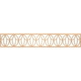 thumbnail image 1 of Ekena Millwork 46 5/8"W x 8"H x 1/4"T Shoshoni Fretwork Moulding, Hickory, 1 of 13