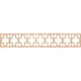 thumbnail image 1 of Ekena Millwork 46 5/8"W x 8"H x 1/4"T Woodall Fretwork Moulding, Hickory, 1 of 13