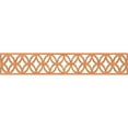 thumbnail image 1 of Ekena Millwork 46 5/8"W x 8"H x 3/8"T Crosby Fretwork Moulding, Cherry, 1 of 13