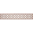 thumbnail image 1 of Ekena Millwork 46 5/8"W x 8"H x 3/8"T Hadley Fretwork Moulding, Walnut, 1 of 1