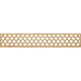 thumbnail image 1 of Ekena Millwork 46 5/8"W x 8"H x 3/8"T Hudson Fretwork Moulding, Maple, 1 of 13