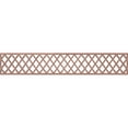 thumbnail image 1 of Ekena Millwork 46 5/8"W x 8"H x 3/8"T Manchester Fretwork Moulding, Walnut, 1 of 13