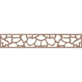 thumbnail image 1 of Ekena Millwork 46 5/8"W x 8"H x 3/8"T Rochester Fretwork Moulding, Walnut, 1 of 13