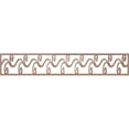thumbnail image 1 of Ekena Millwork 46 5/8"W x 8"H x 3/8"T Tilden Fretwork Moulding, Walnut, 1 of 13