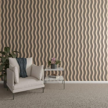 Ekena Millwork 47"H x 1/4"T Brazos Adjustable Wood Decorative Slat Wall Panel Kit, Alder (contains 22 Slats)