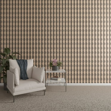 Ekena Millwork 47"H x 1/4"T Cimarron Adjustable Wood Decorative Slat Wall Panel Kit, Alder (contains 23 Slats + 1 Straight Edge Starter Slat)