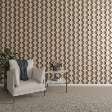 Ekena Millwork 47"H x 1/4"T Gypsum Adjustable Wood Decorative Slat Wall Panel Kit, Alder (contains 14 Slats + 1 Straight Edge Starter Slat)