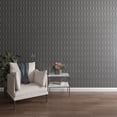 thumbnail image 1 of Ekena Millwork 47"H x 1/8"T Rakaia Adjustable Acrylic Decorative Slat Wall Panel Kit, Dark Grey (contains 22 Slats), 1 of 1