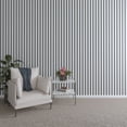 thumbnail image 1 of Ekena Millwork 47"H x 3/8"T Adjustable PVC Slat Wall Panel Kit with 2"W Slats, Unfinished (contains 22 Slats), 1 of 7