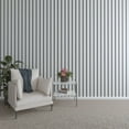 thumbnail image 1 of Ekena Millwork 47"H x 3/8"T Adjustable PVC Slat Wall Panel Kit with 3"W Slats, Unfinished (contains 15 Slats), 1 of 7