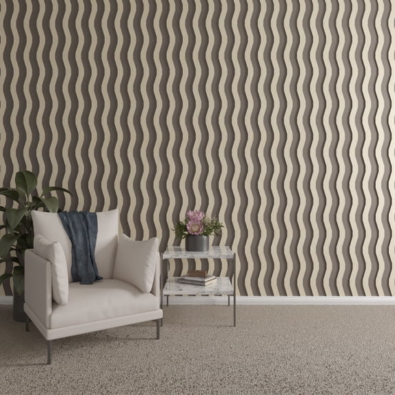 Ekena Millwork 47"H x 3/8"T Brazos Adjustable Wood Decorative Slat Wall Panel Kit, Birch (contains 22 Slats)