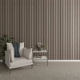 thumbnail image 1 of Ekena Millwork 47"H x 3/8"T May Adjustable Wood Decorative Slat Wall Panel Kit, Walnut (contains 43 Slats), 1 of 16