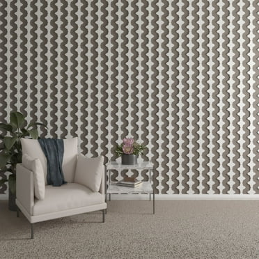 Ekena Millwork 47"H x 3/8"T Pandora PVC Adjustable Decorative Slat Wall Panel Kit, Unfinished (contains 16 Slats + 1 Straight Edge Starter Slat)