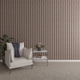 thumbnail image 1 of Ekena Millwork 47"H x 3/8"T Sheyenne Adjustable Wood Decorative Slat Wall Panel Kit, Walnut (contains 27 Slats + 1 Straight Edge Starter Slat), 1 of 16