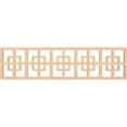 thumbnail image 1 of Ekena Millwork 47"W x 12"H x 3/8"T Cambridge Fretwork Moulding, Red Oak, 1 of 13