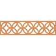 thumbnail image 1 of Ekena Millwork 47"W x 12"H x 3/8"T Crosby Fretwork Moulding, Cherry, 1 of 13