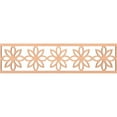 thumbnail image 1 of Ekena Millwork 47"W x 12"H x 3/8"T Daisy Fretwork Moulding, Alder, 1 of 13